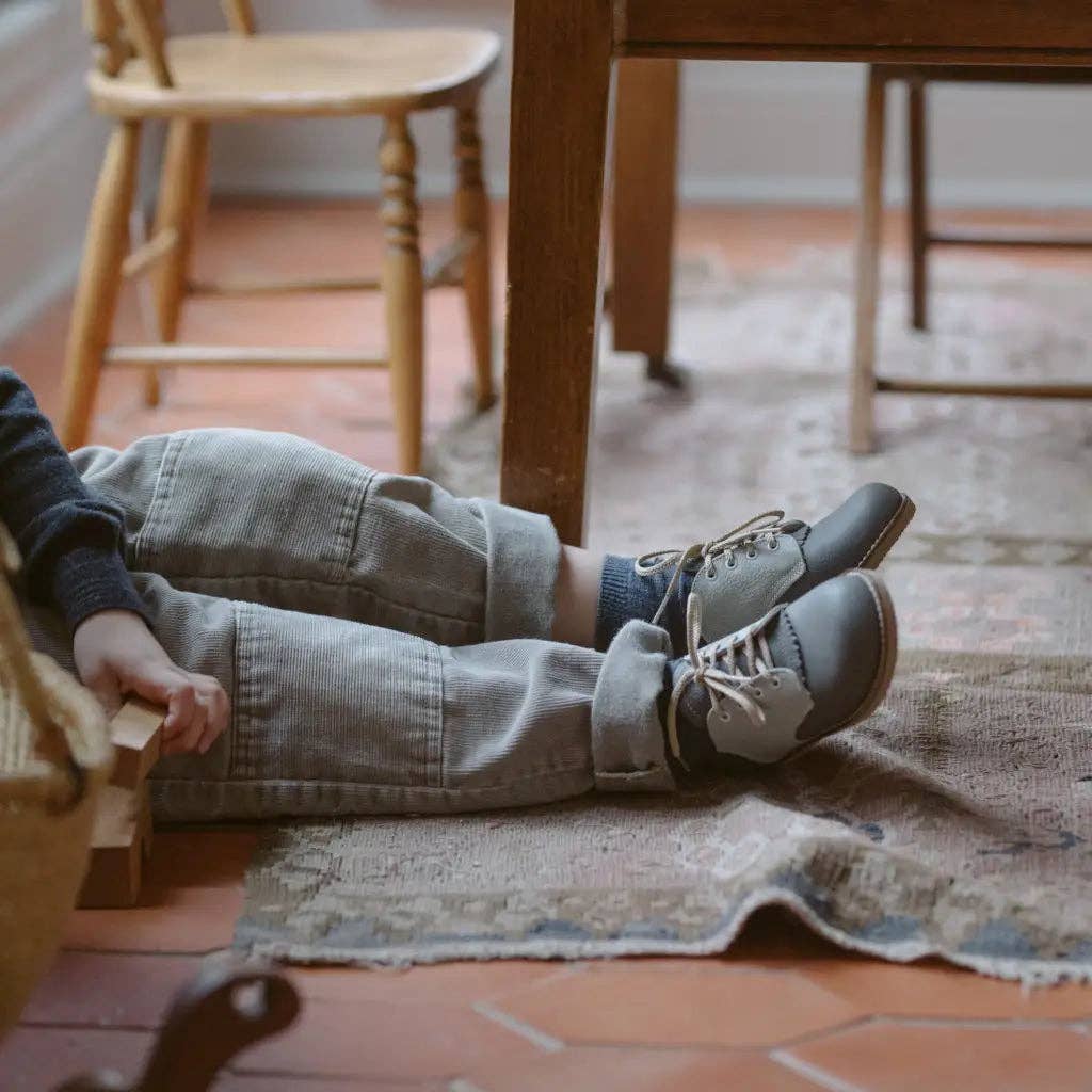 Zimmerman Shoes - Wholesale Lifestyle Sneakers - Kids - Artie Saddle - Dark Grey/Dove Grey7