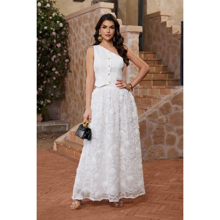 Effen Kleur Rok Set voor wholesale door Chicways