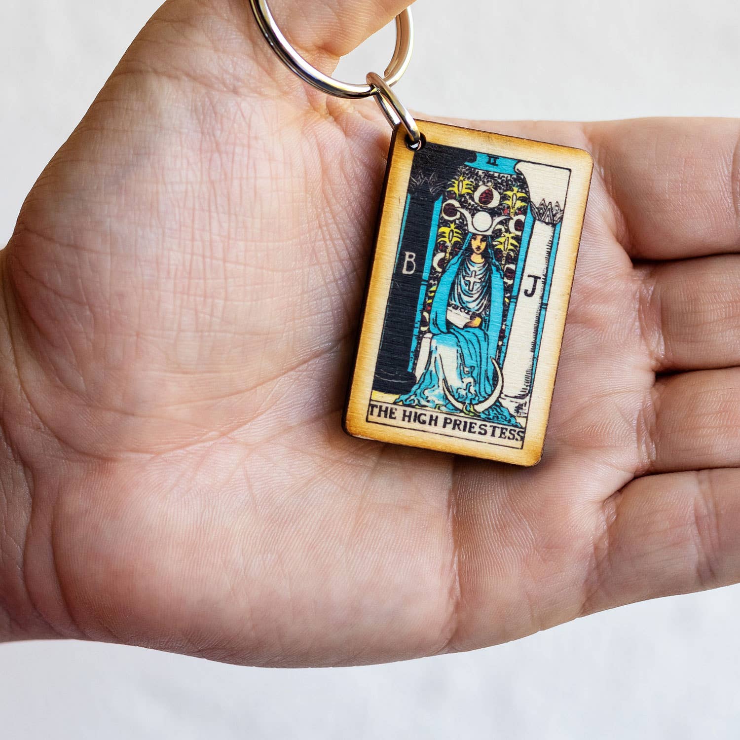 Most Amazing - Wholesale Keychain - Unisex - Tarot - 2 - The High Priestess Keychain1