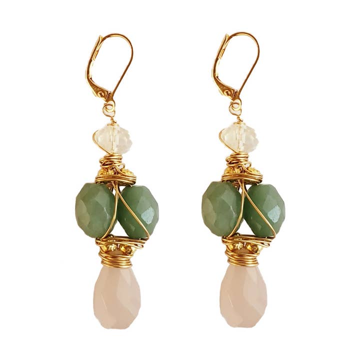 Boucles d'oreilles Rios pour la vente par MINU Jewels