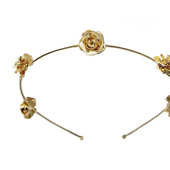*PRE-ORDER* FIELD OF ROSES HEADBAND for wholesale by Epona Valley