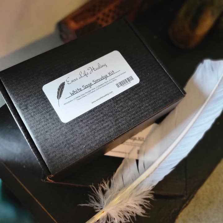 The Treasure Chest Gifts & More Previously ELH - Wholesale Sage Bundle - White Sage Cleansing/Smudging Starter Kit