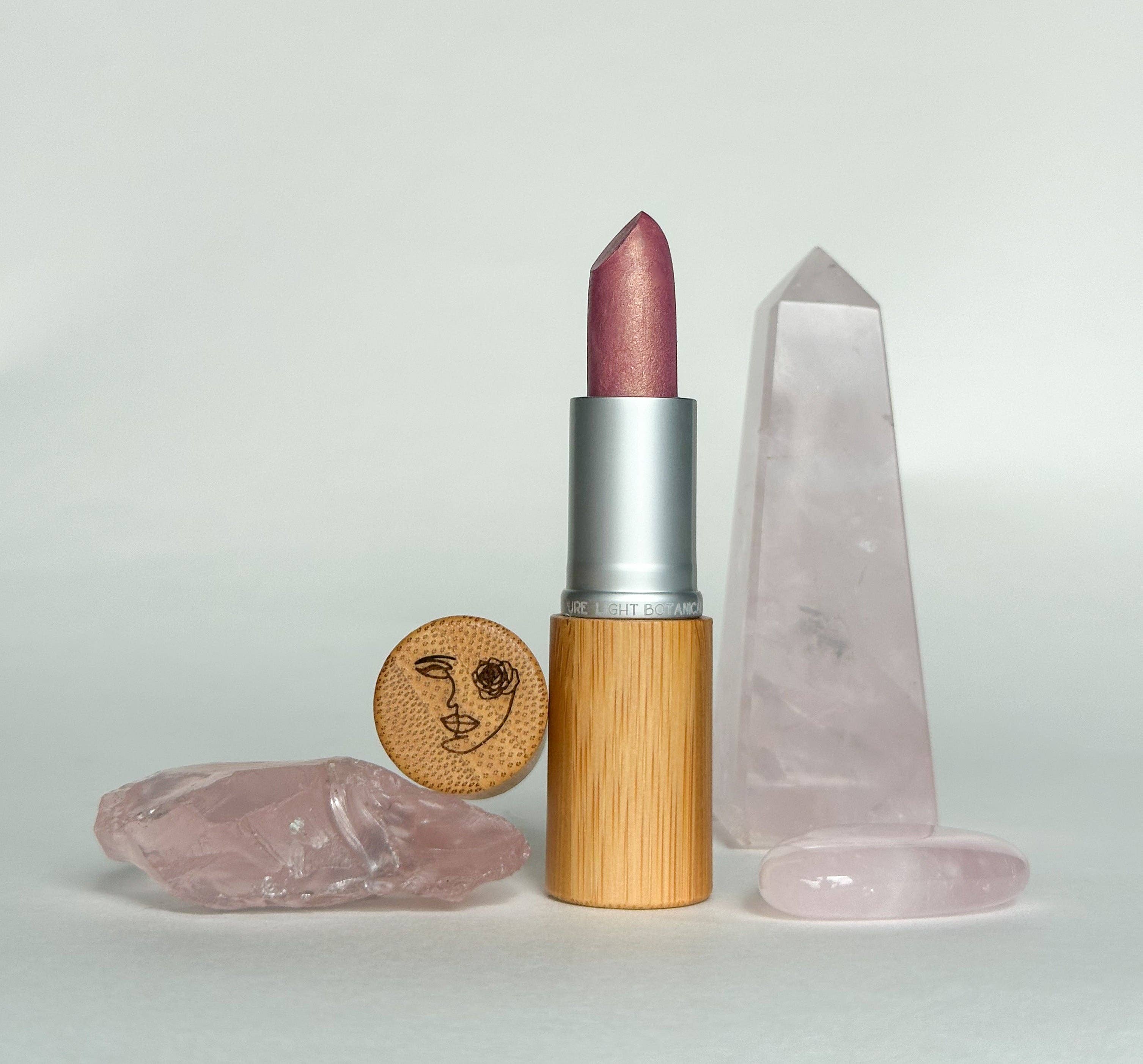 Pure Light Botanical Beauty - Wholesale Lipstick - Nourishing Lipstick ~ Rose Quartz
