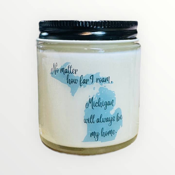 JKM Soy Candles - Wholesale Jar/Filled Candle - Smitten with the Mitten - Michigan Collection3