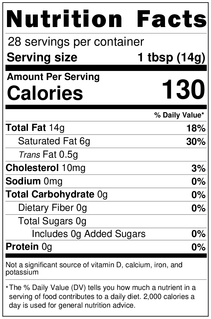 American Tallow - Wholesale Cooking Oil - Beef Tallow - 14 oz Jar3