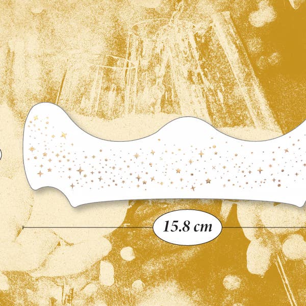 Fazit – wholesale Temporary tattoo – Gold Glitter Freckles Makeup Patches9