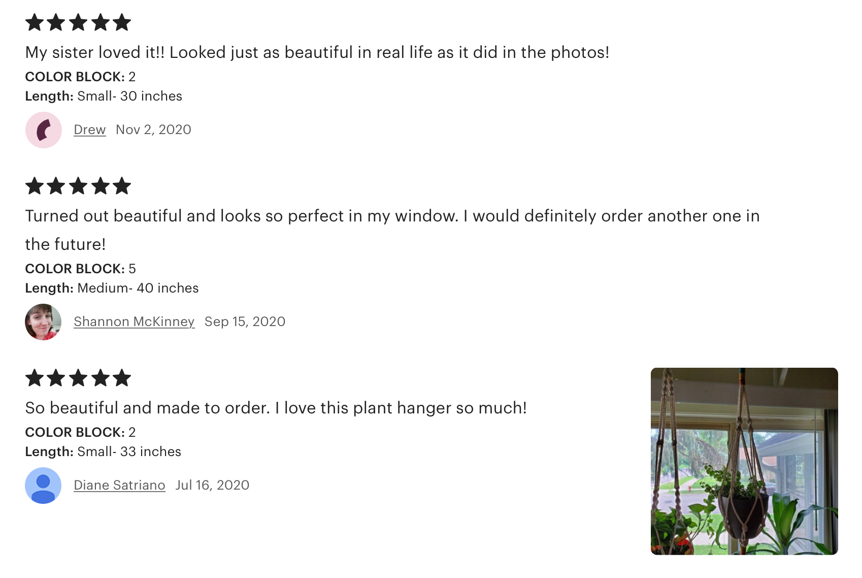 Freefille Market - Vendita all'ingrosso Fioriere a sospensione - Portavasi in macramè, color block7