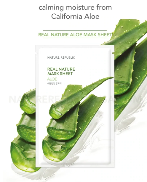 Best Beauty Group - Vente Masque pour le visage - Masque facial NATURE REPUBLIC Real Nature2