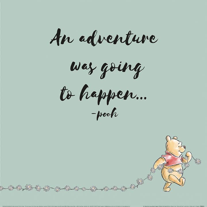 The Art Group - Wholesale Kunstprint - Winnie the Pooh (Er ging een avontuur gebeuren) - PPR46015