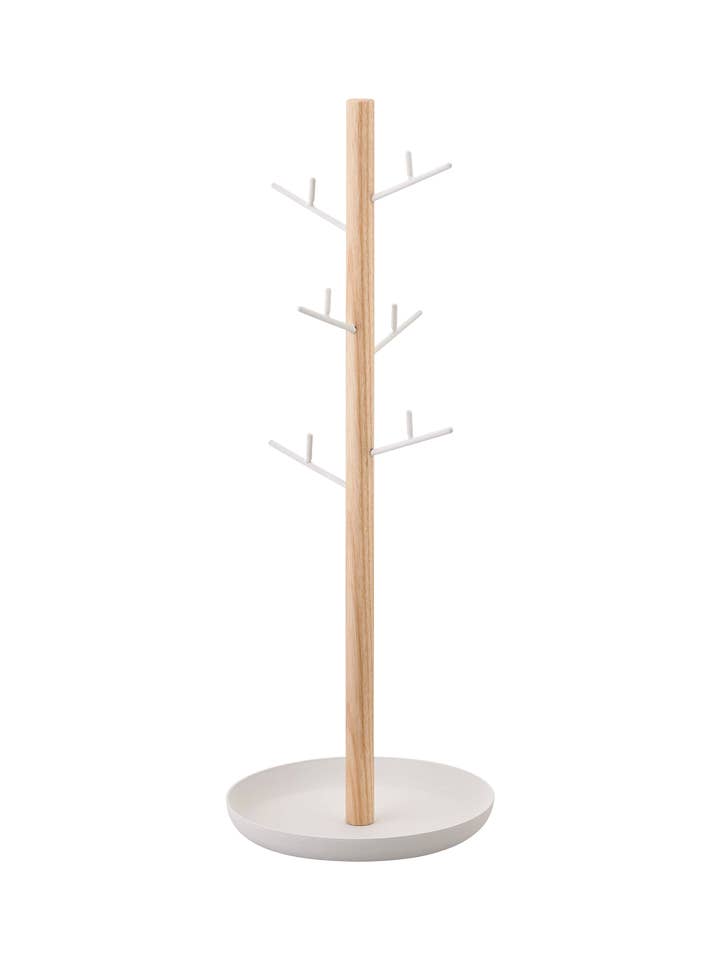 Tosca Jewelry + Accessory Stand - Steel + Wood for wholesale by Yamazaki Home