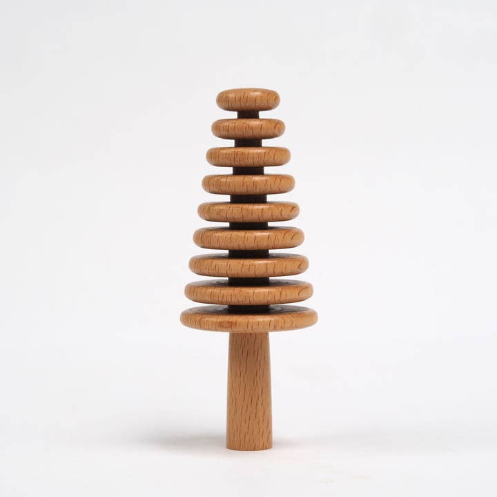 Fern - Hand made wooden table top tree ornaments for wholesale by The Arboretum