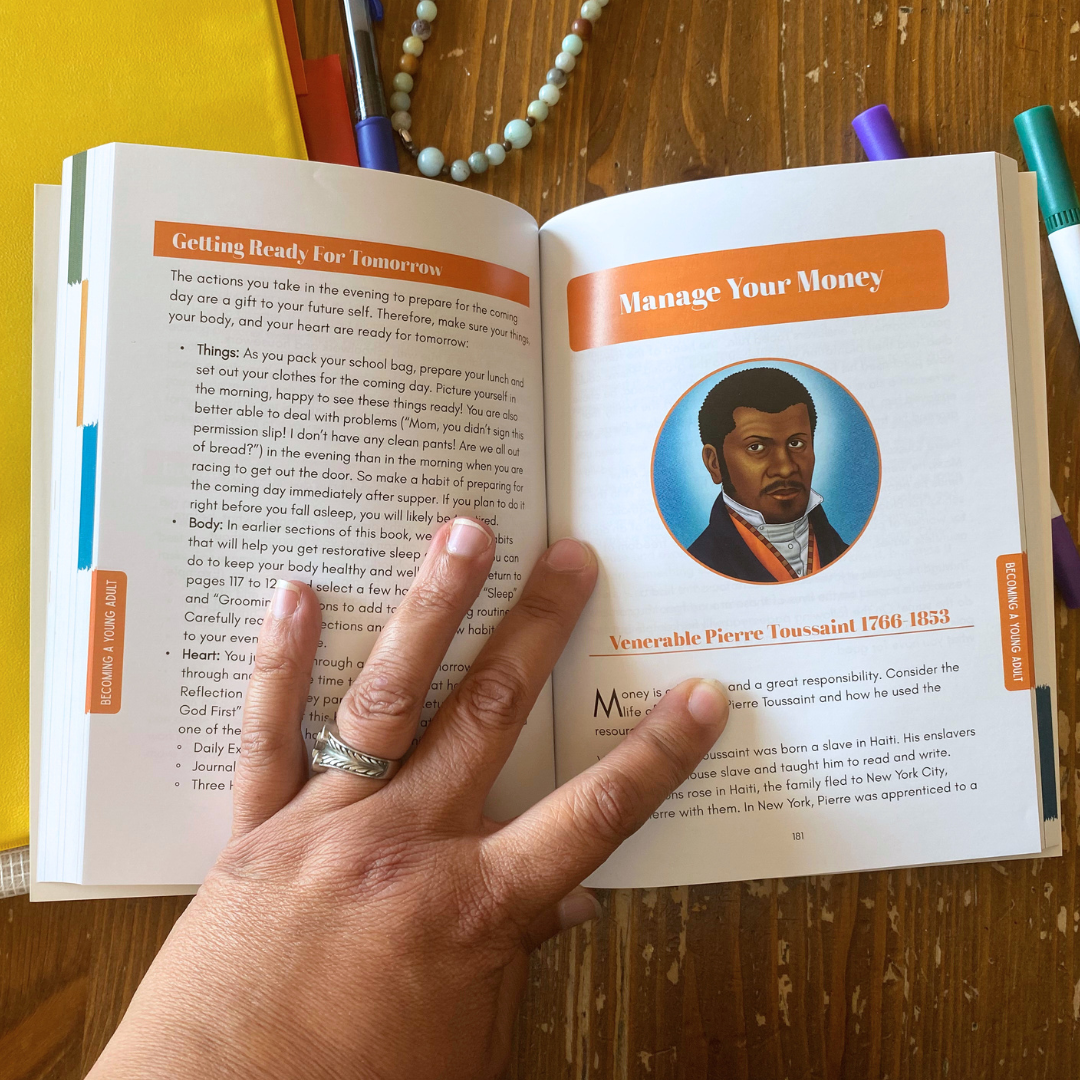 Catholic Sprouts LLC - Wholesale Religion Book - Holy Habits for Catholic Teens5