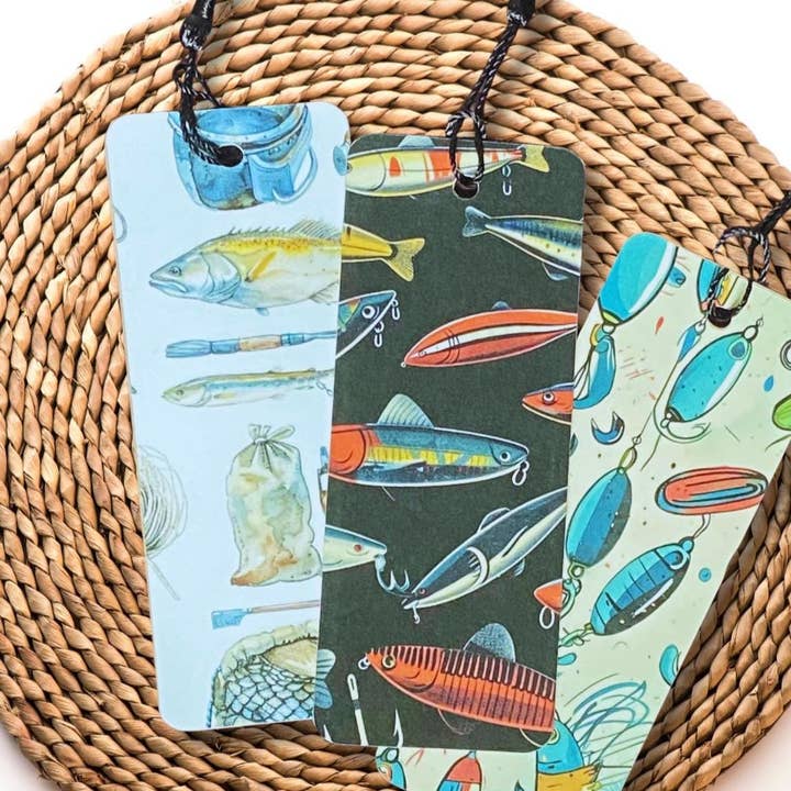 Fishing Lures Bookmark for Father's Day for wholesale by Readers Gonna Read