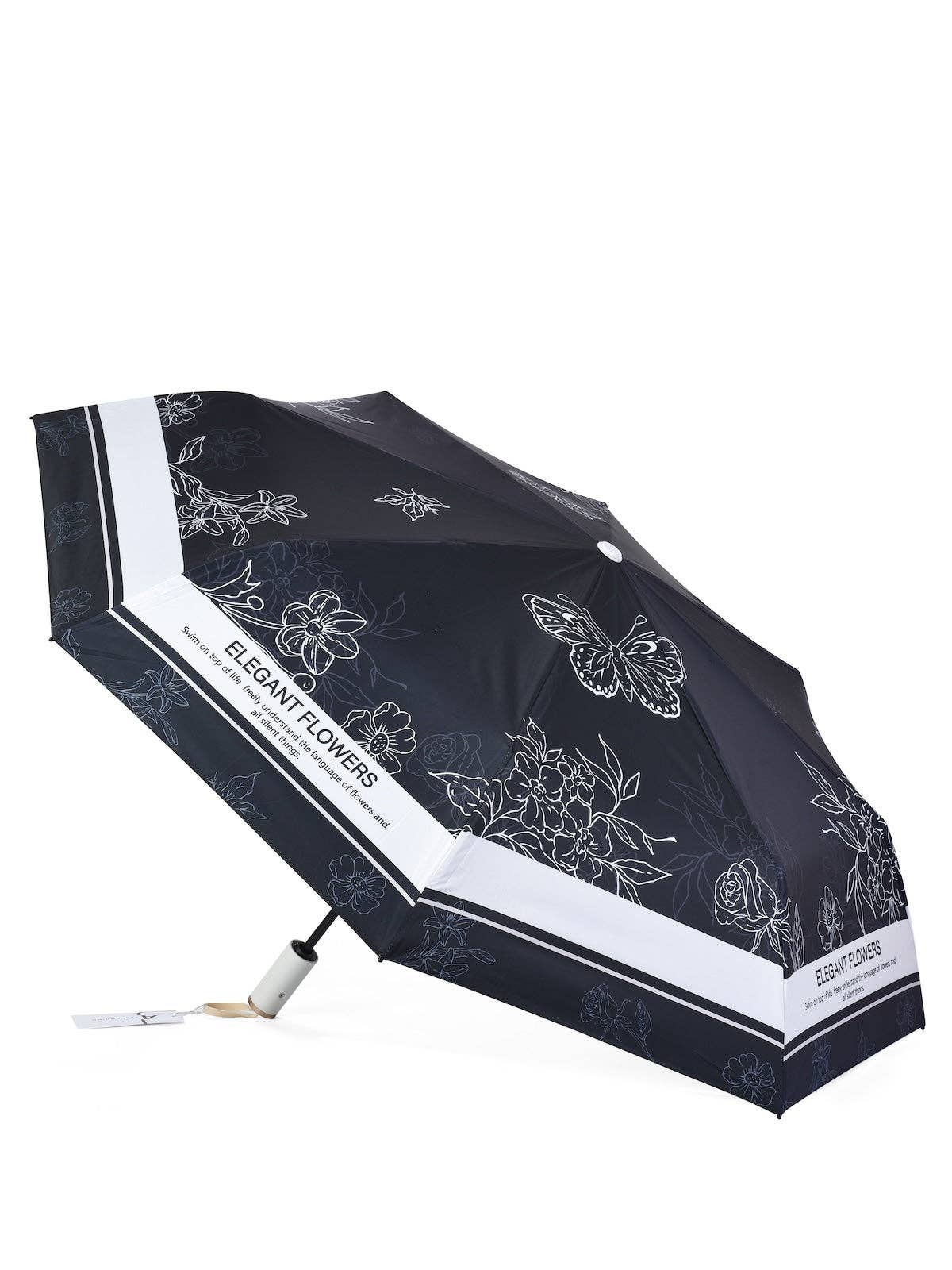 Funkyrel® Atzbranding Limited - Vendita all'ingrosso Ombrello - Donna - Rano – Ombrello con Stampa di Fiori Eleganti12