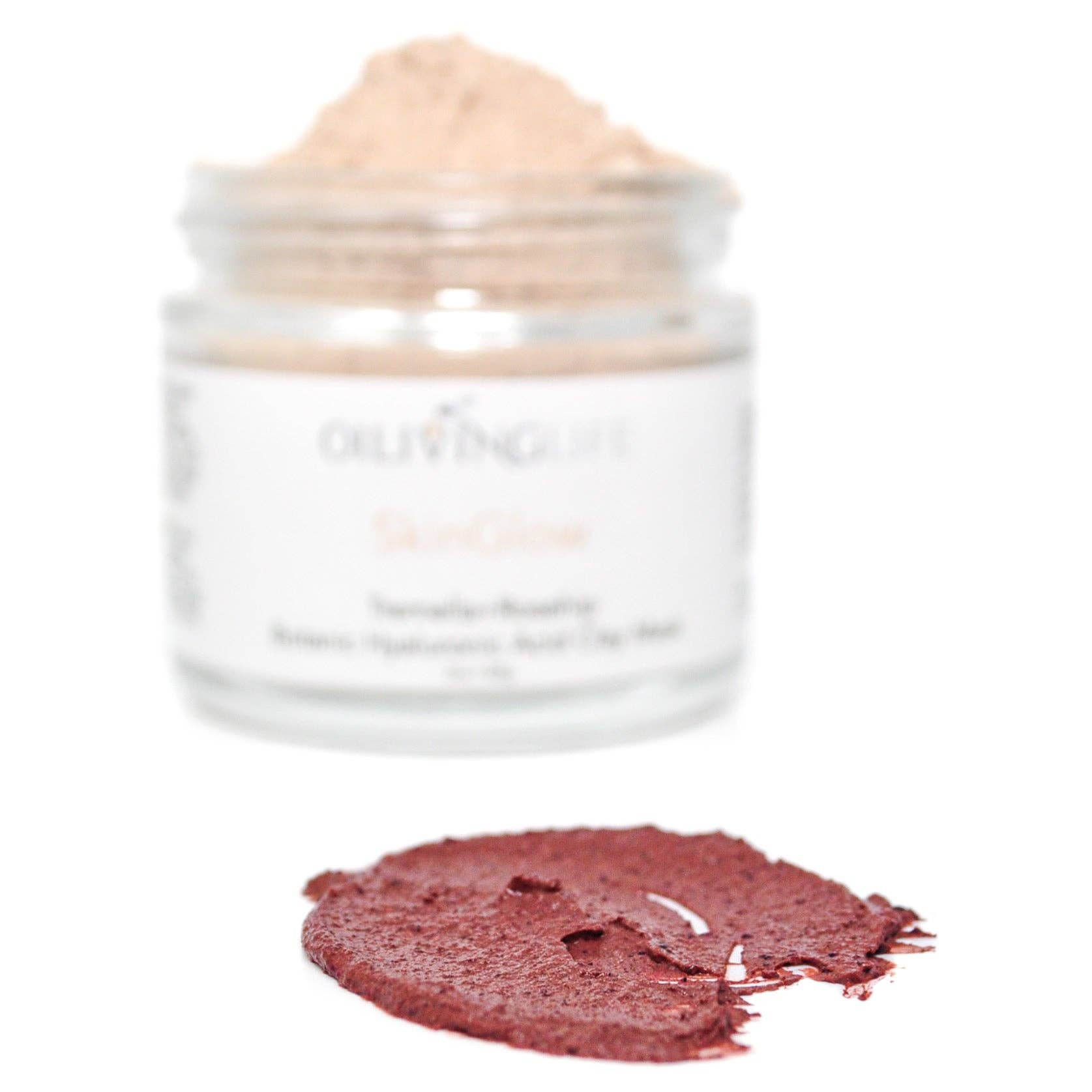 Oilivinglife - Wholesale Skincare Face Mask - SkinGlow Botanic Hyaluronic Acid Clay Mask2