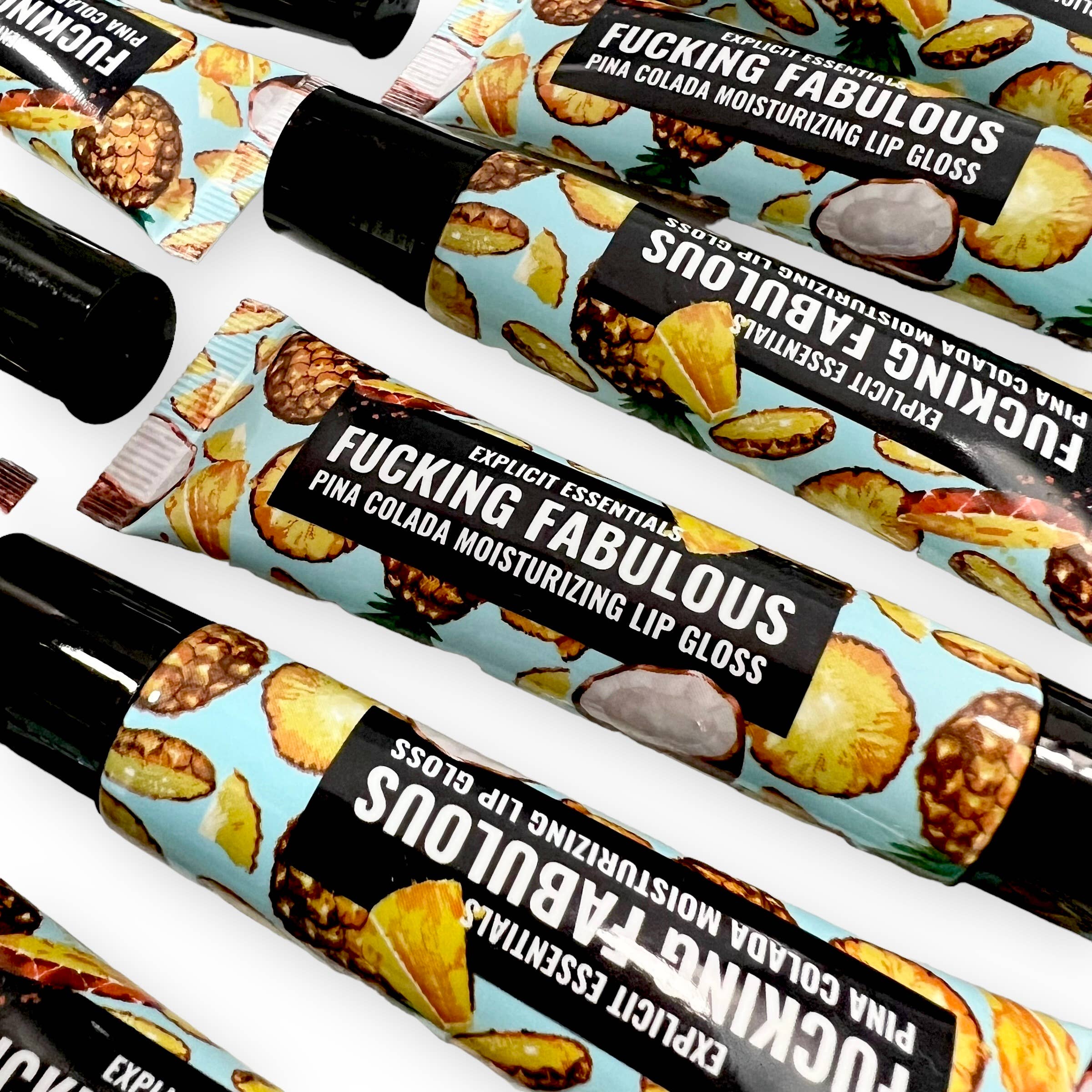 Explicit Essentials - Wholesale Lip Gloss - Fcking Fabulous Pina Colada Lip Gloss6