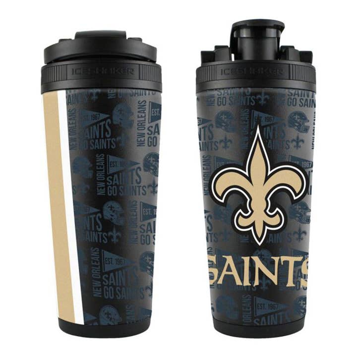 Officieel gelicentieerde New Orleans Saints 4D Ice Shaker voor wholesale door Ice Shaker