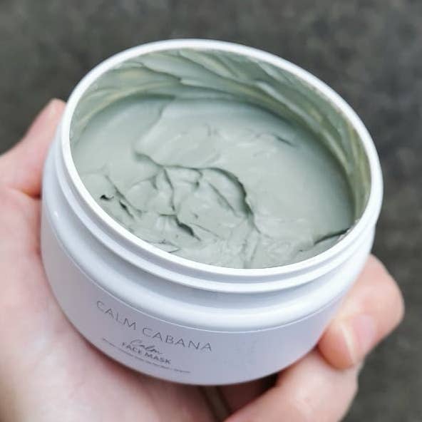 Calm - Green Clay Face Mask for wholesale by Calm Cabana