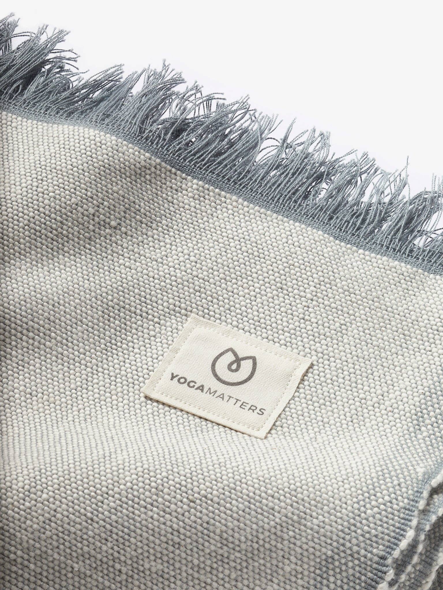 Yogamatters - Wholesale Yoga Blanket - Organic Cotton Chambray Yoga Blanket4