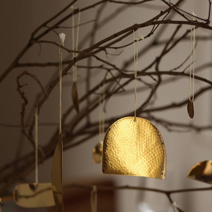 Fleck - Wholesale Ornament - Hammered Brass Ornaments
