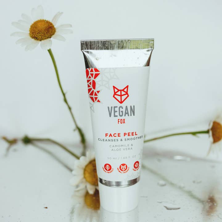 Vegan Fox - Wholesale Facial Peel - FACE PEEL CLEANSES & SMOOTHES