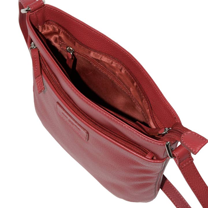 Club Rochelier - Wholesale Crossbody Bag - Women's - Ladies' Leather Top Zipper Crossbody Bag12