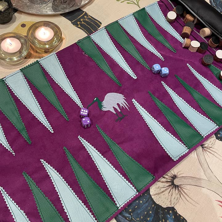 Bell Hutley – wholesale Board game – Kodai Bird Travel Backgammon Board3