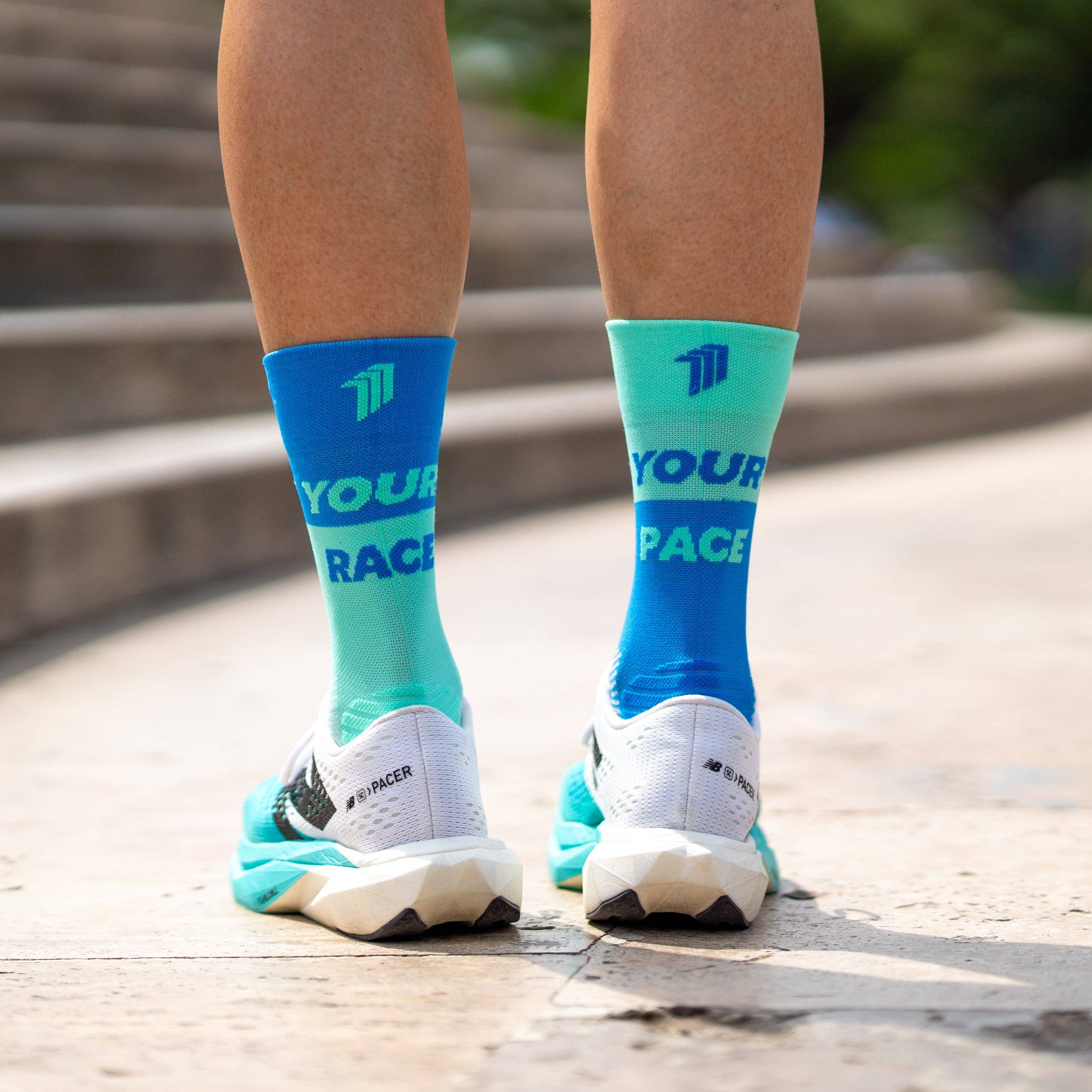 SPORCKS - Wholesale Socks - Unisex - RACE PACE MOSS - RUNNING SOCK3