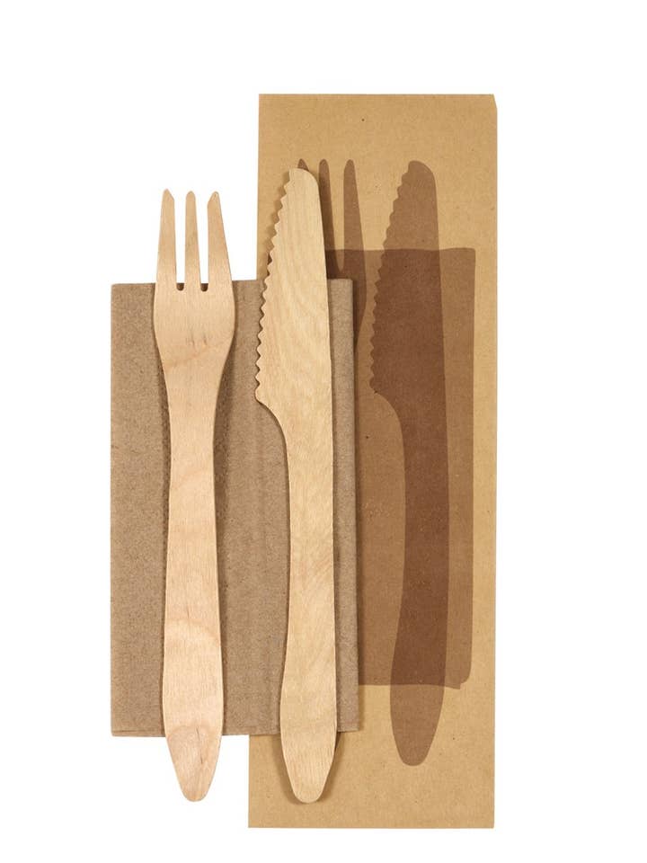 Holzbesteck 16,5 cm – Packung mit 500 Stück für den Großhandel von Gradisco