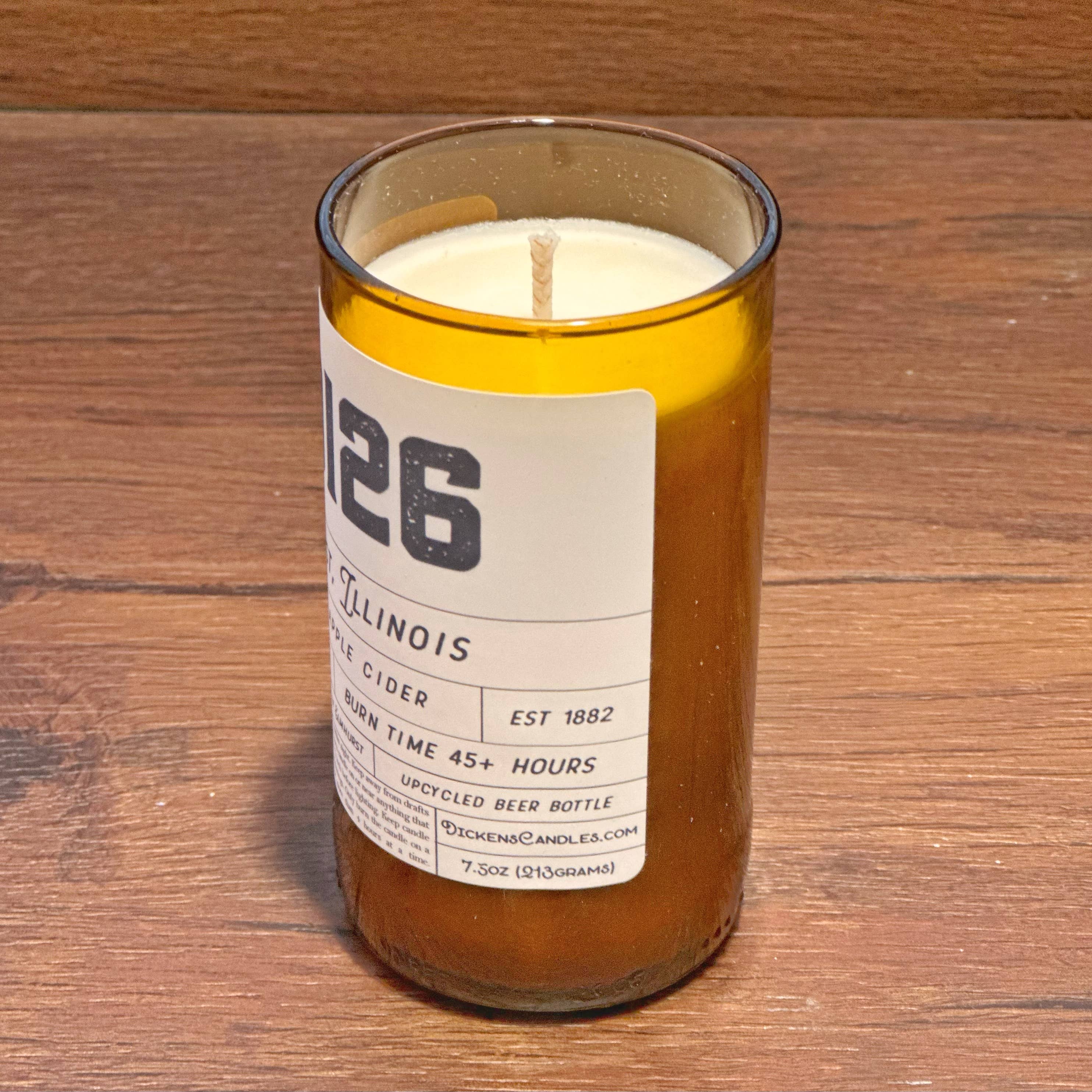 Dickens Candles - Wholesale Jar/Filled Candle - Custom Zip Code Candle - Handmade From Upcycled Bottle2