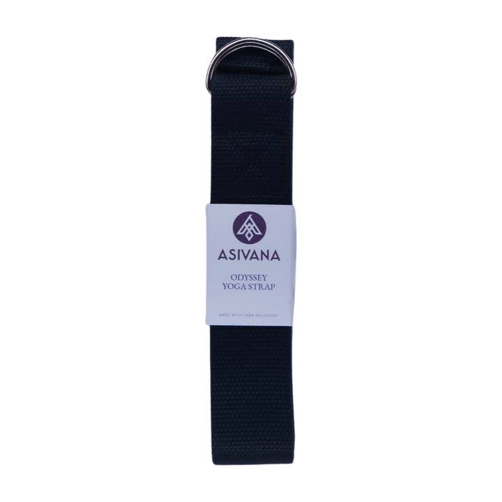 Asivana Yoga Company - Wholesale Yoga Strap/Band - Odyssey II 8ft Yoga Strap - Recycled Polyester