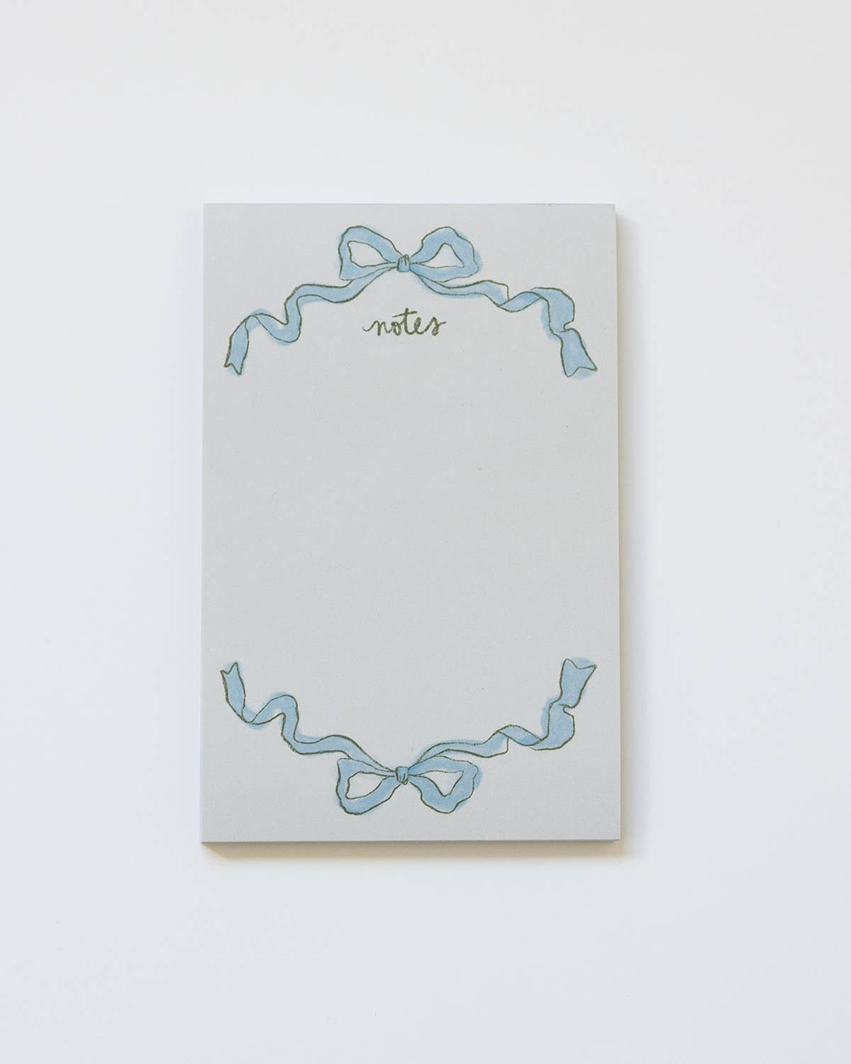 Sumner Lane - Wholesale Notepad - Blue Ribbon Bow Notepad