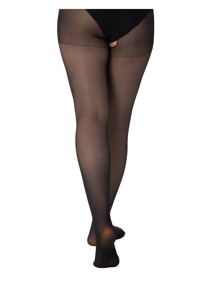 Pamela Mann – wholesale Tights – Women's – 20 Denier Sheer Crotchless Tights7