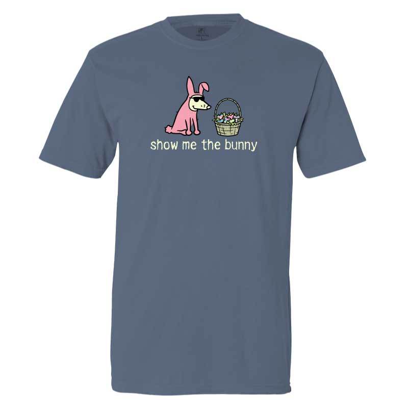 Jean Bleu Montre-moi le lapin - T-shirt classique en vente sur Faire0