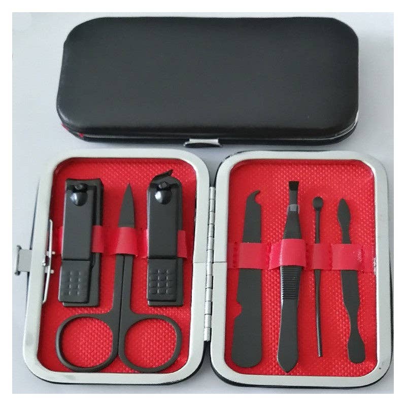 Sheer Trend - Wholesale Nailcare Set - 7 Pieces Manicure Pedicure Knife Grooming Nipper Nail Tool Set0