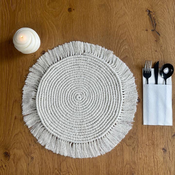 Homexclusive - Wholesale Placemat - Placemat woven by hand - Boho1