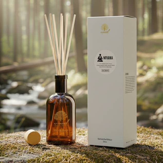 Nirvana - Signatur Reed Diffuser 200 ML (10 naturlige siv) for engroshandel hos Aromatik Australia