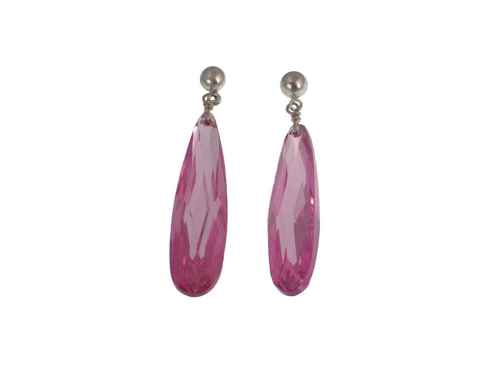 Erica Zap Designs - Wholesale Dangle Earrings - Crystal Drop Earrings, 2"6