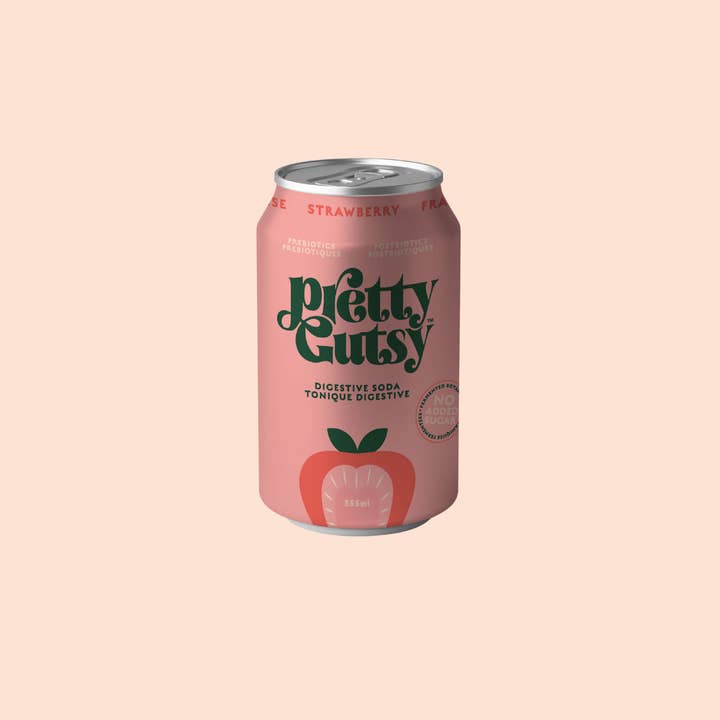 Pretty Gutsy - Wholesale Soda/Carbonated Drink - Strawberry Digestive Soda