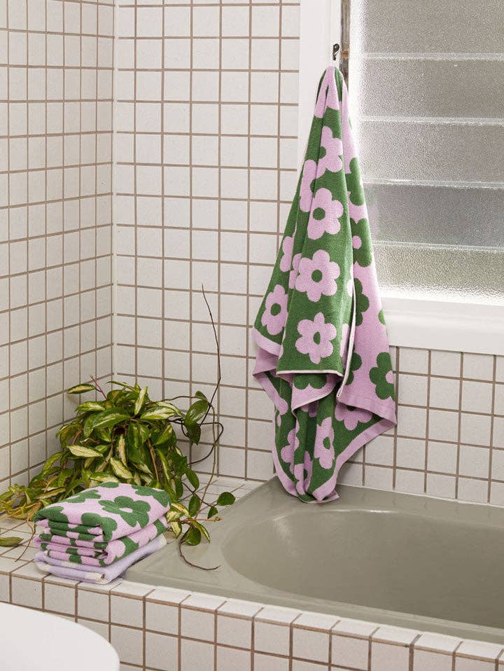 Mosey Me – wholesale Hand towel – Flowerbed Hand Towel5