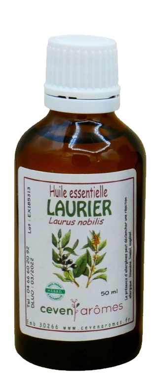 Céven'Arômes - Wholesale Essential Oil - Laurel Essential Oil HEBBD 50ml0