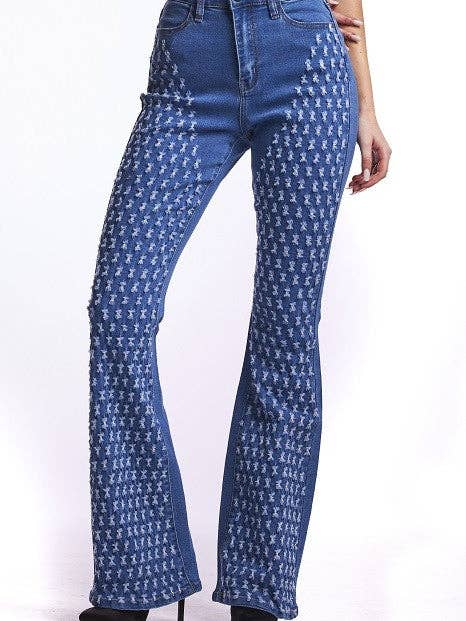 High Waisted Boot Cut Jeans for wholesale by U Jeans