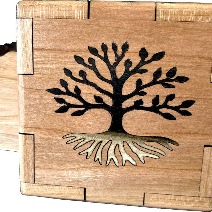 6060 Tree of Life In-Lay Box for wholesale by Wood You Tell Me, Inc.