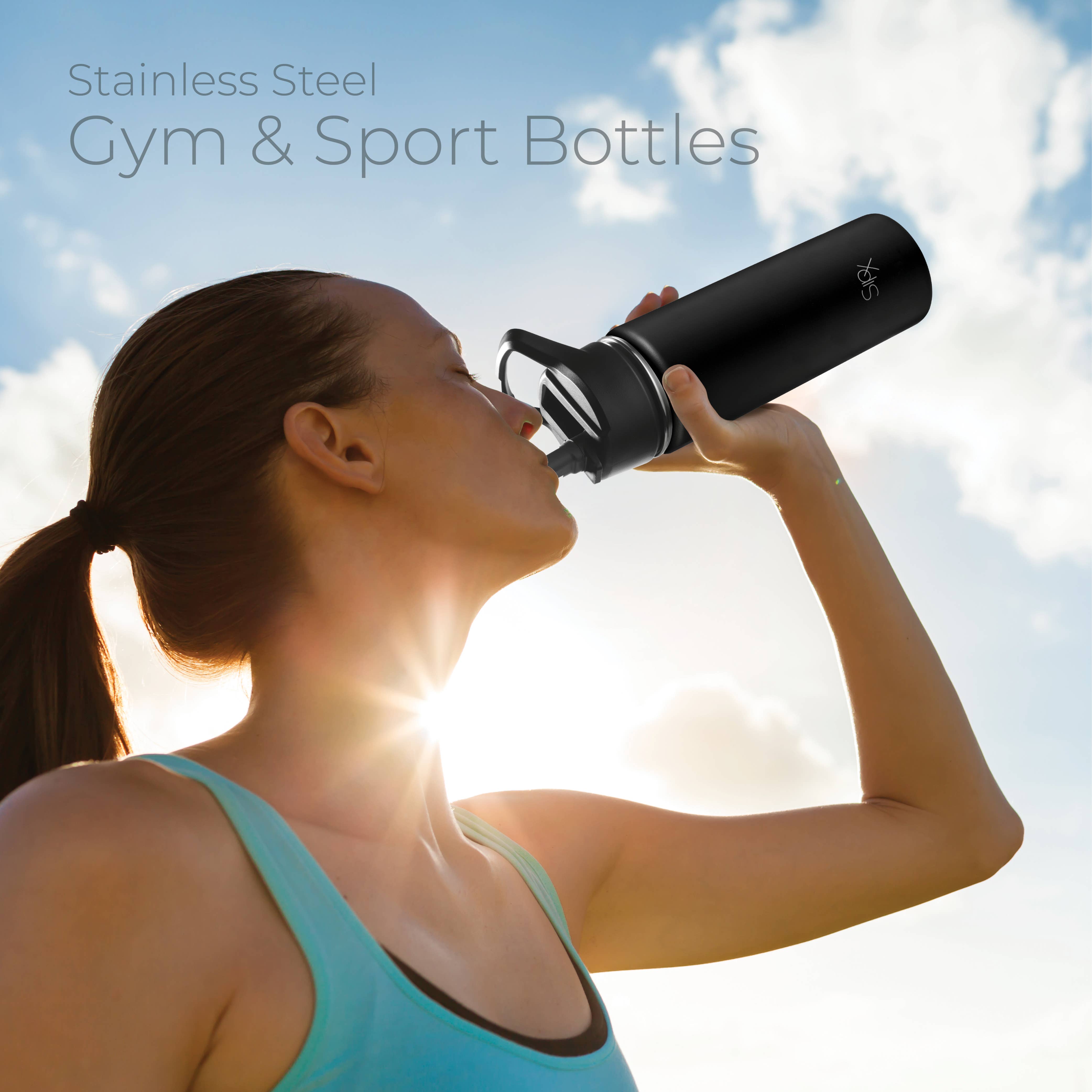 SipX - Wholesale Water Bottle - Insulated Water Bottle, 18 oz. With Three Lids4