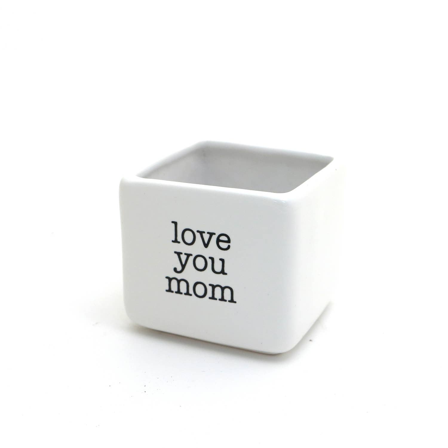 Lenny Mud – wholesale Plant pot – Love you mom, mini planter or succulent pot. Mother's Day3