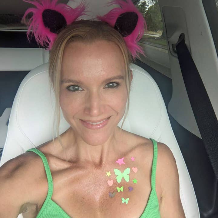 Sasswear – wholesale Tillfällig tatuering – Butterfly Neon Glow Kroppsklistermärken-Mini