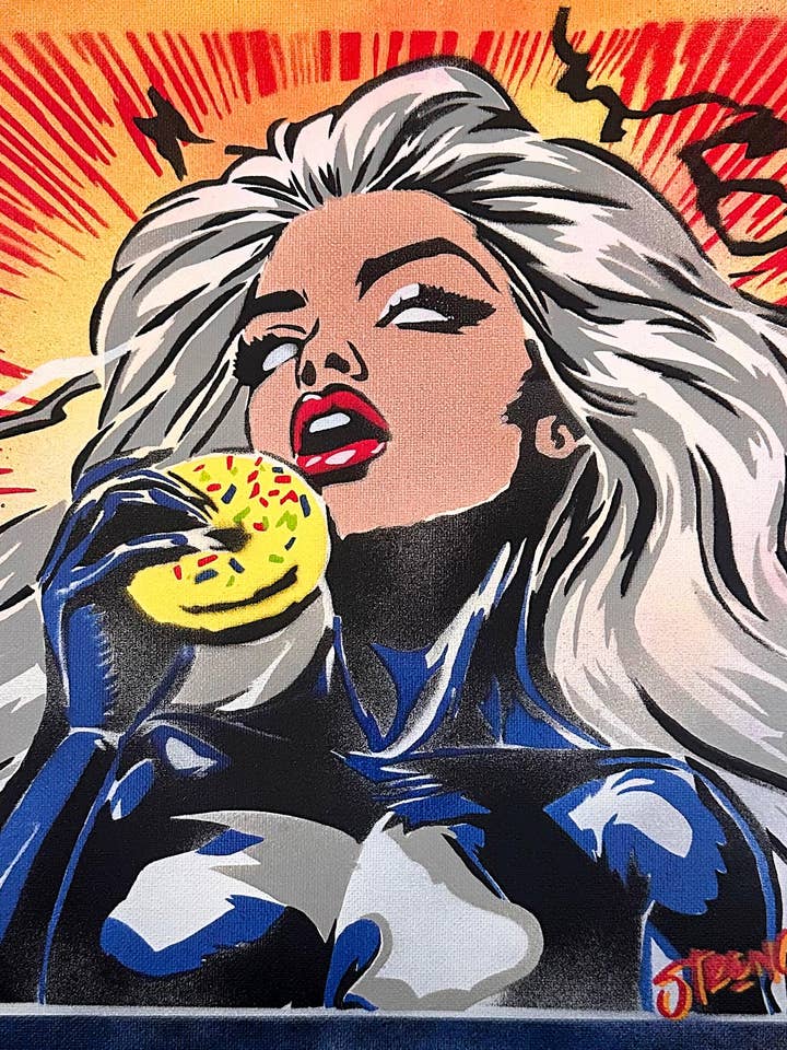 Home Decor, Wall Art, Gifts for" Him - "StormDunk" Art for wholesale by Art For Dudes