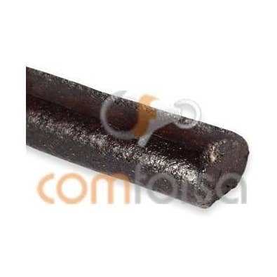 Couro de alcaçuz 10 mm castanho Qualidade Premium por atacado de COM FORSA SL