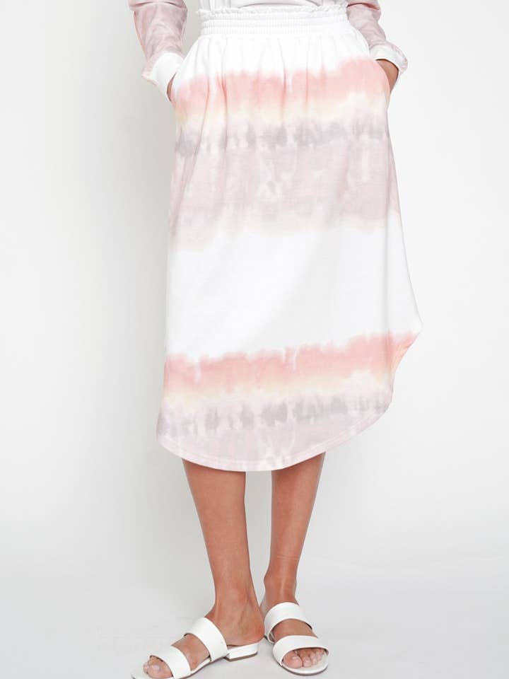 20369 Tie Dye rok voor wholesale door Mystree