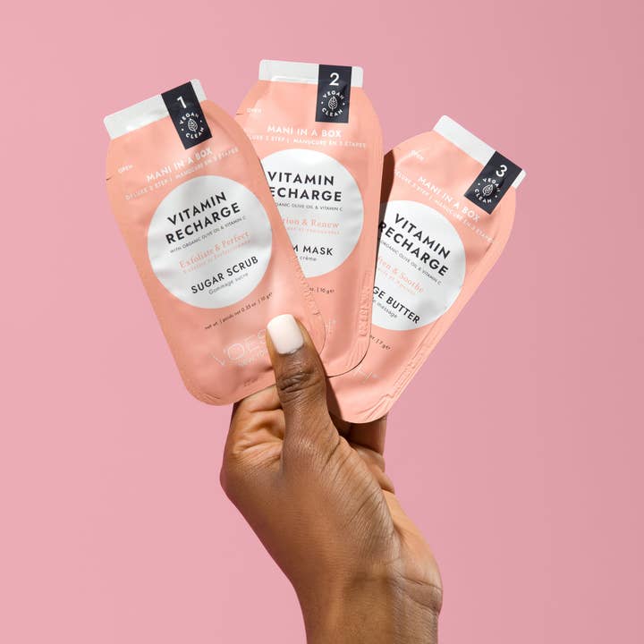 VOESH New York - Wholesale Nailcare Set - Mani in a Box Vitamin Recharge